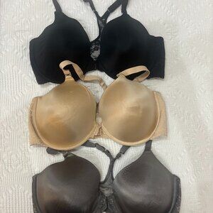 Maidenform Raceback Push UP Bra Bundle 38 DD